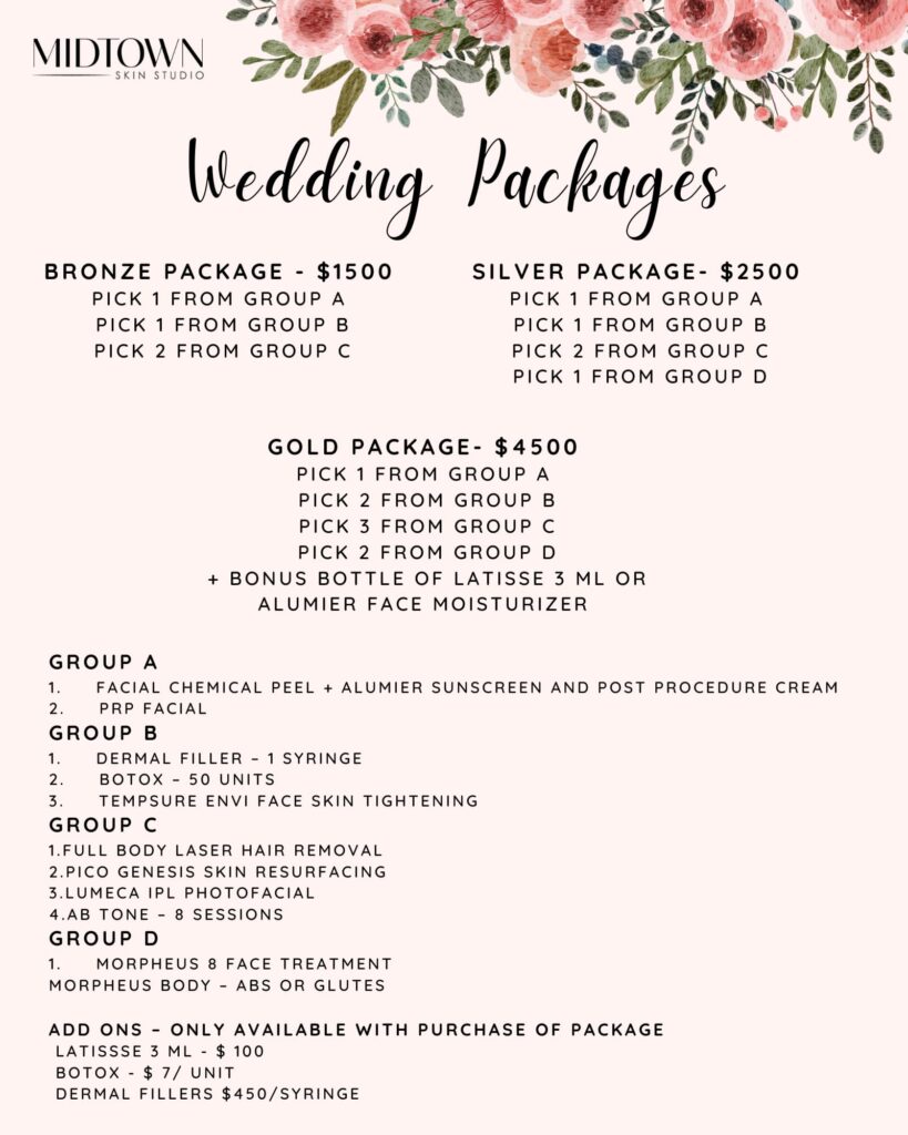 Botox Wedding Packages